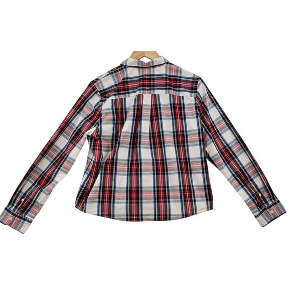 J‎ Crew Womens M Modern Tartan Plaid Button Down Shirt - Picture 4 of 12